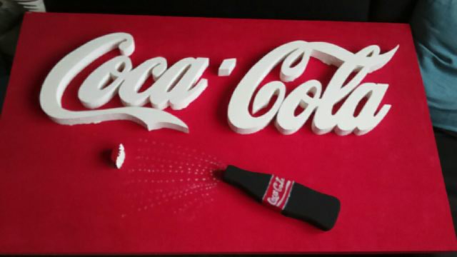 plaquette Coca-Cola